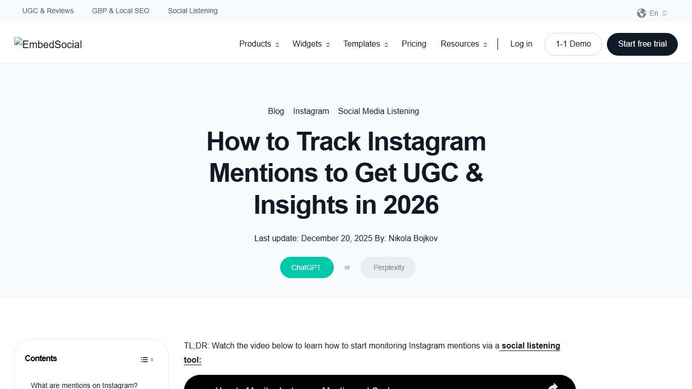 How to Track Instagram Mentions to Get UGC & Insights in 2026