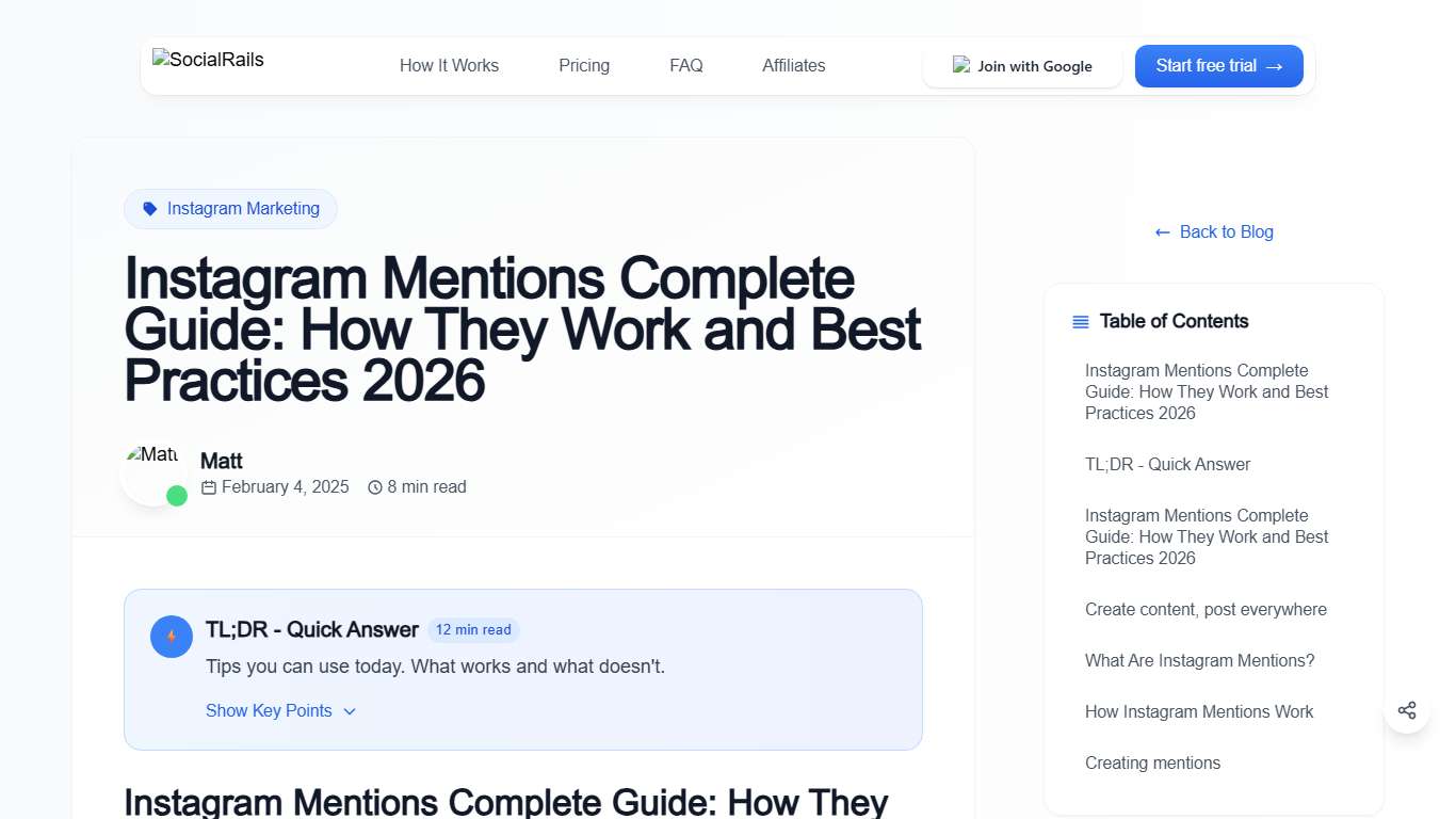 Instagram Mentions Complete Guide: How They Work and Best Practices 2026